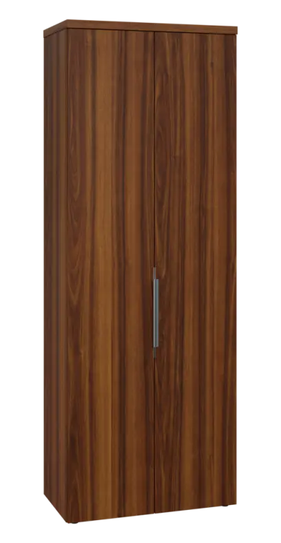 SISR 6 - 81 šatní skříň, 2-dveřová, výsuvné ramínko, 2170x800x400, ořech královský